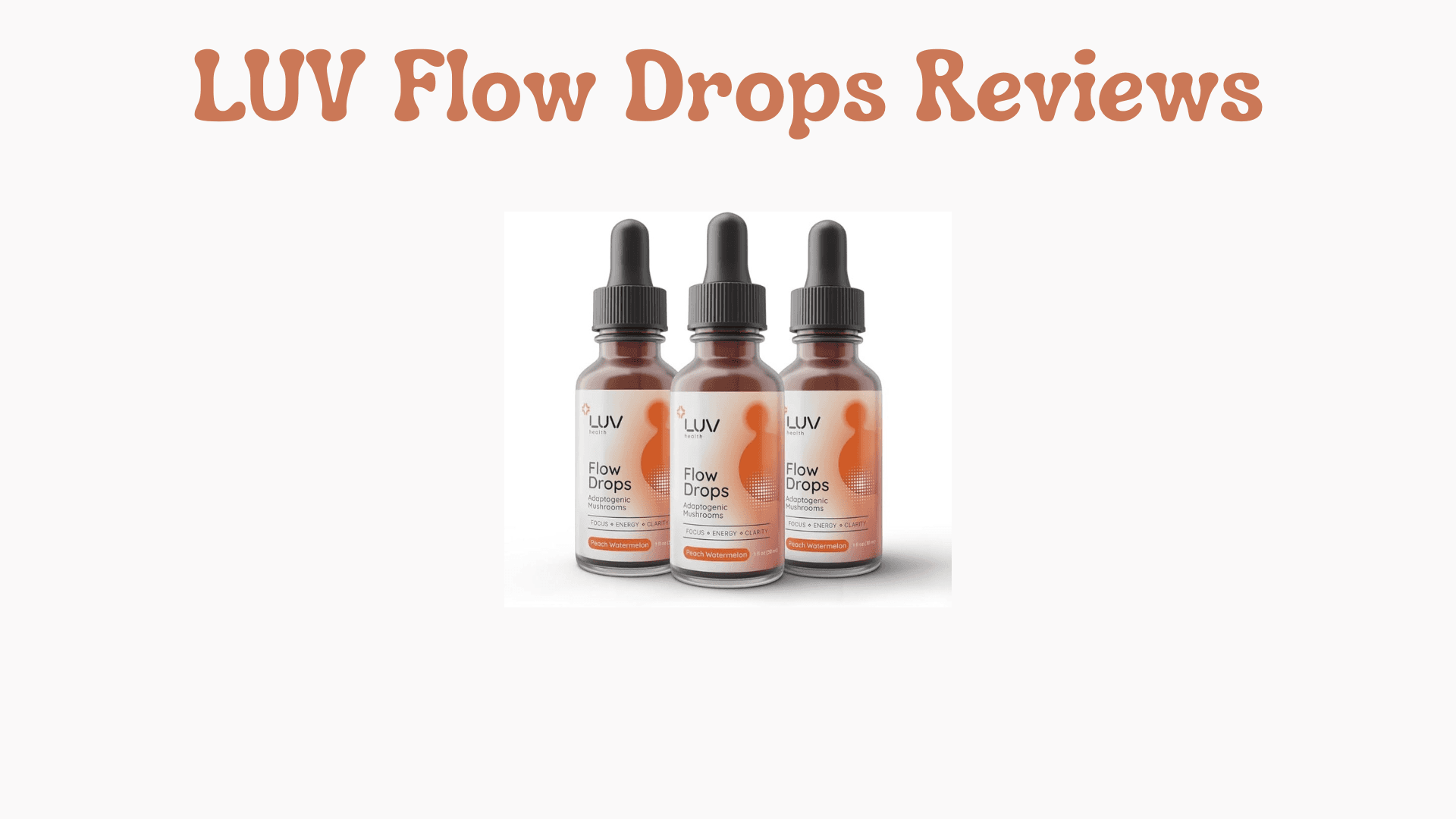 LUV Flow Drops Reviews: Honest User Experiences, Benefits, and Potential Drawbacks