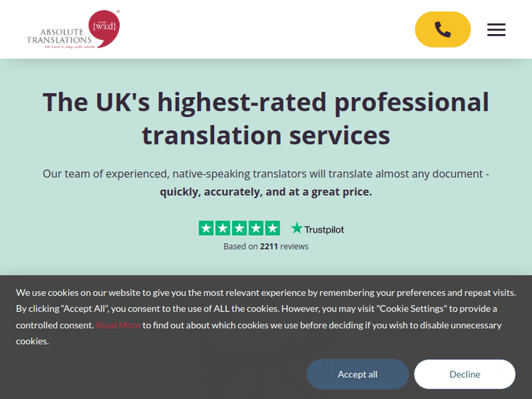 Absolutetranslations