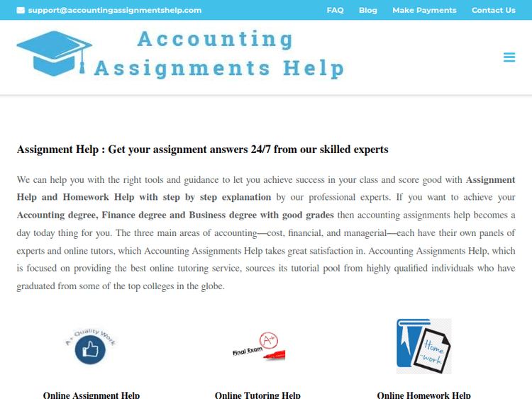 Accountingassignmentshelp