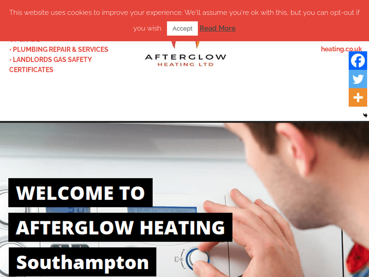 Afterglow-heating