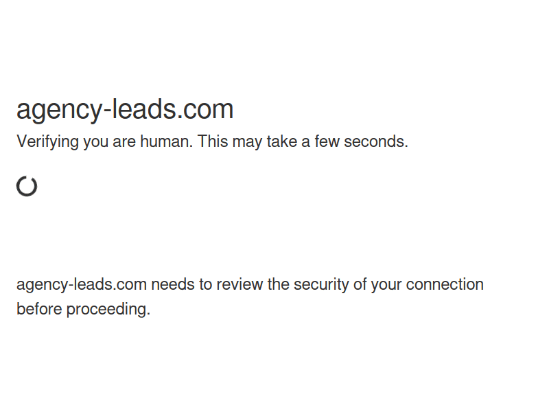 Agency-leads