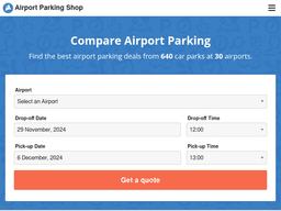 Airport-parking-shop