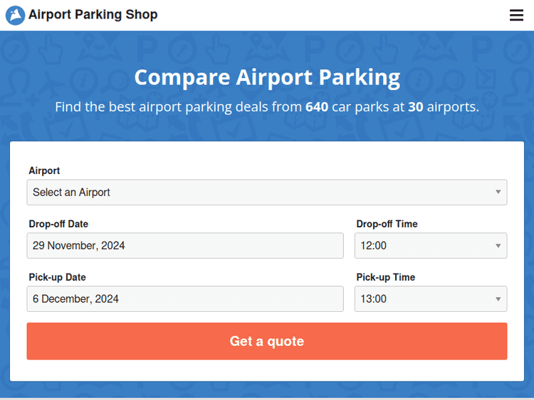 Airport-parking-shop