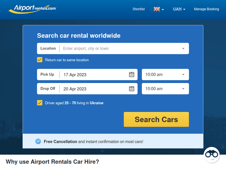 Airportrentals