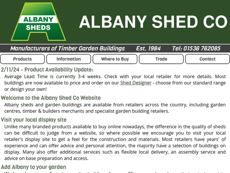 Albanysheds