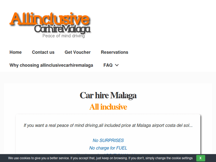 Allinclusivecarhiremalaga