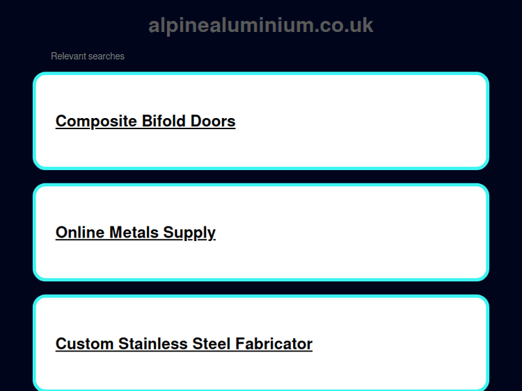 Alpinealuminium