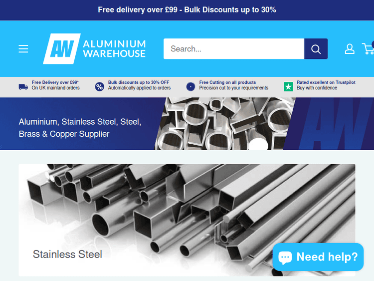 Aluminiumwarehouse