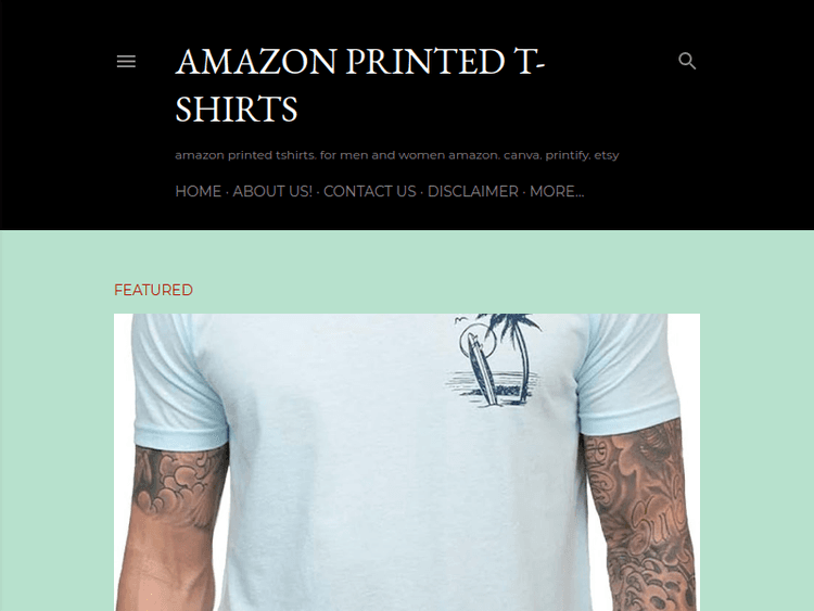 Amazonprintedtshirts