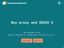 Anonymous-proxies