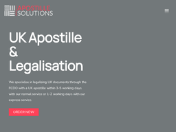 Apostillesolutions