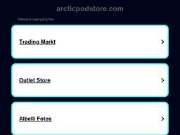 Arcticpodstore