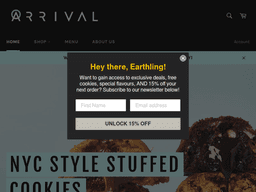 Arrivalcookies
