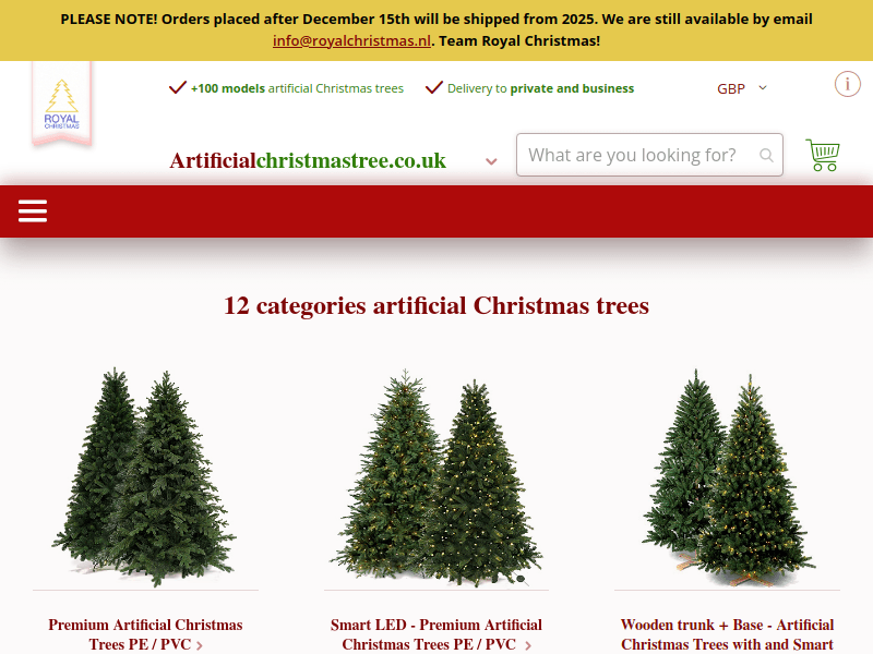 Artificialchristmastree