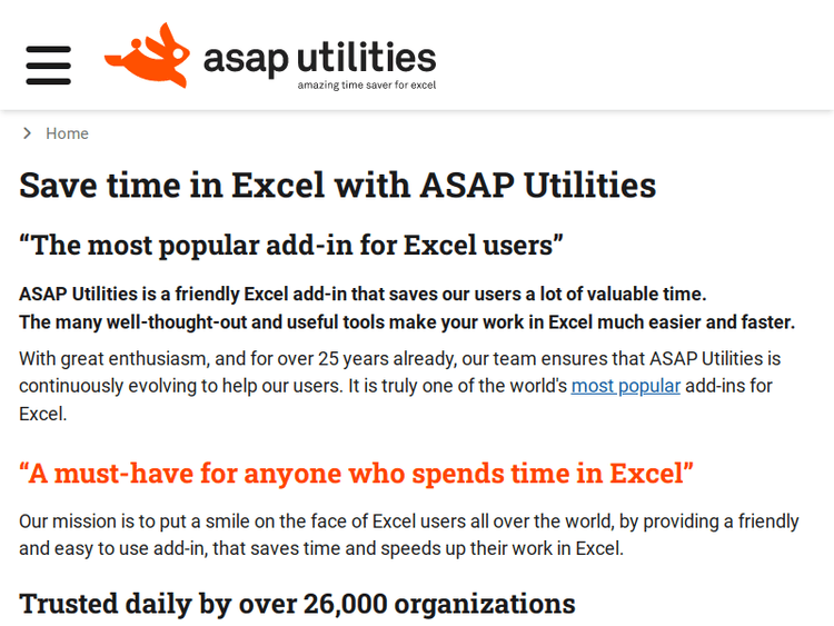 Asap-utilities