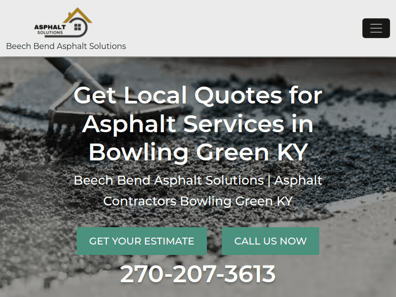 Asphalt-bowlinggreen