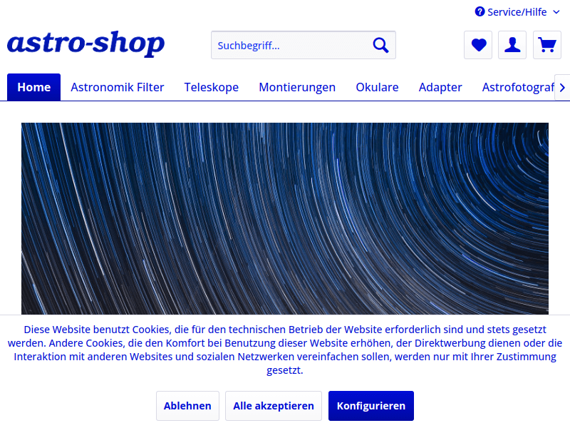 Astro-shop