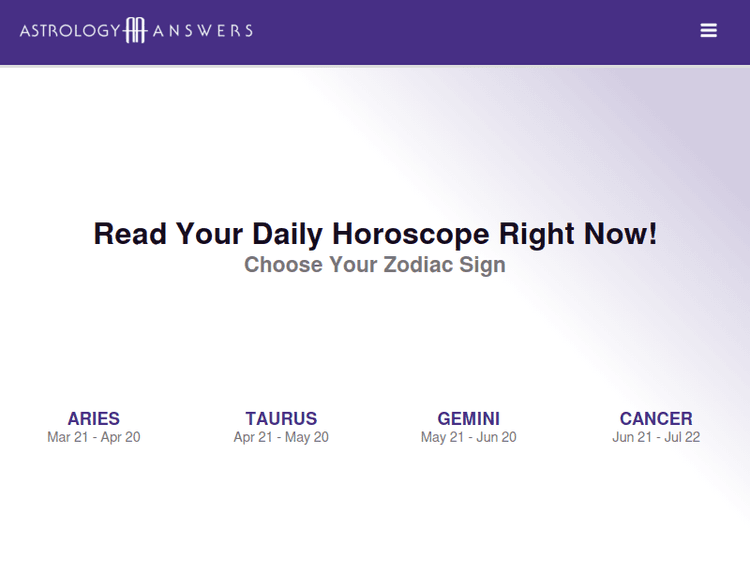Astrologyanswers