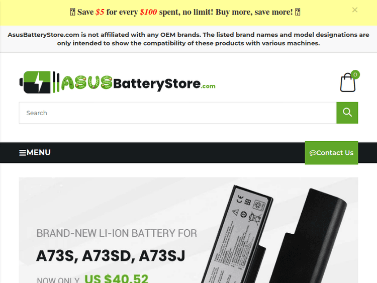 Asusbatterystore