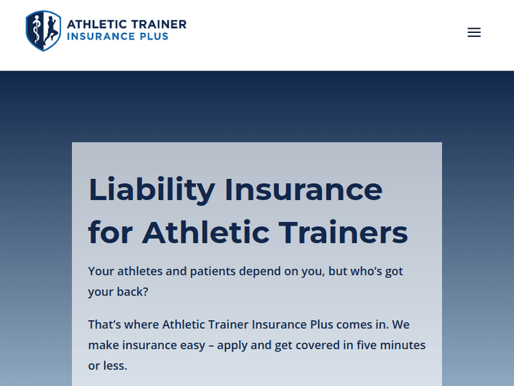 Athletictrainerinsuranceplus