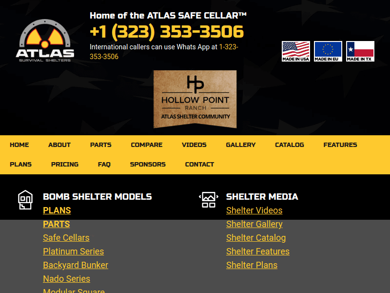 Atlassurvivalshelters