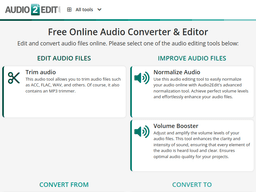 Audio2edit