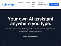 Autowriter