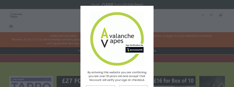 Avalanche-vapes
