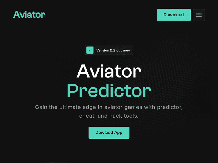Aviator-predictor