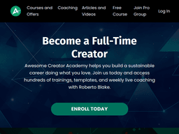 Awesomecreatoracademy