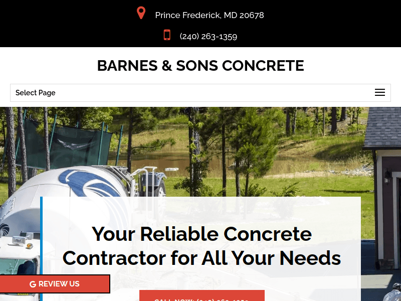 Barnesandsonsconcrete