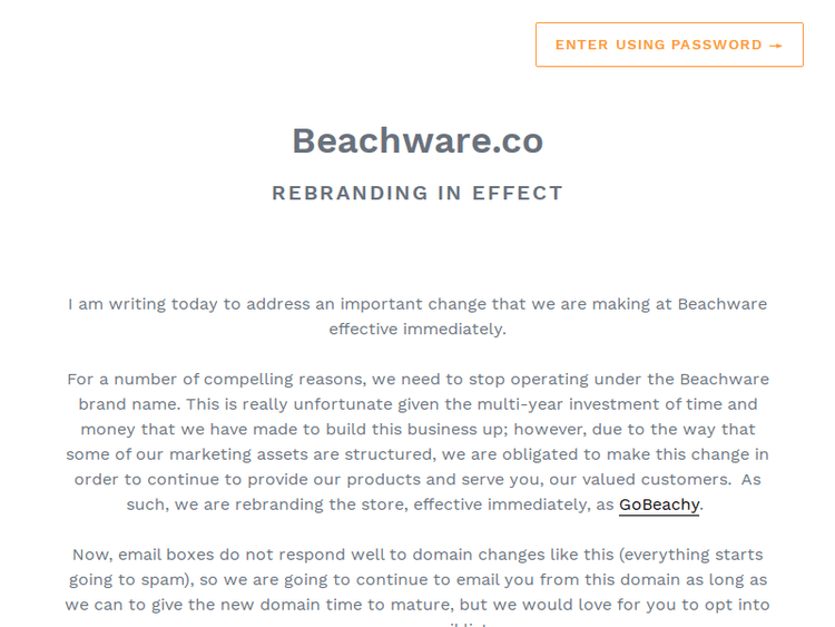 Beachware