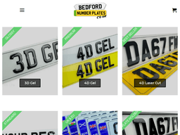 Bedfordnumberplates