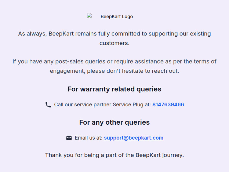 Beepkart