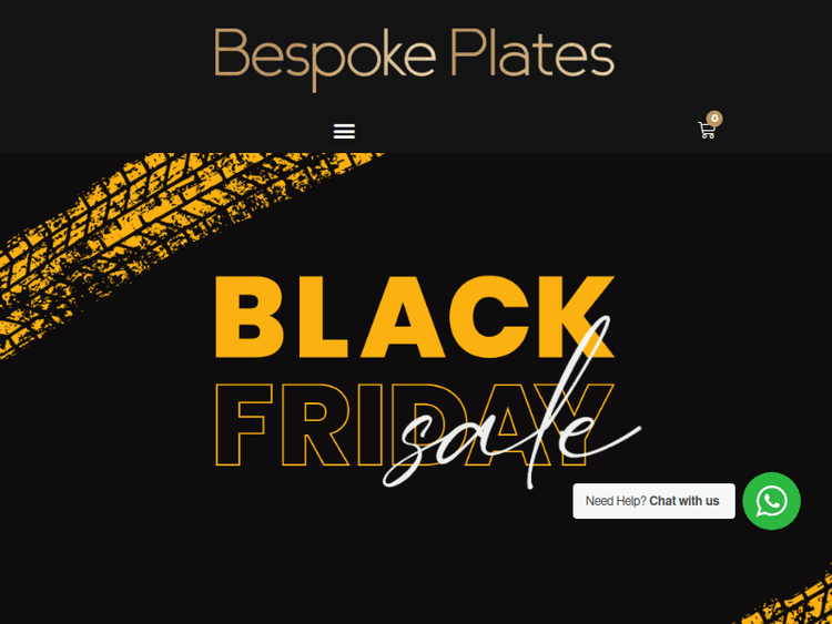 Bespoke-plates