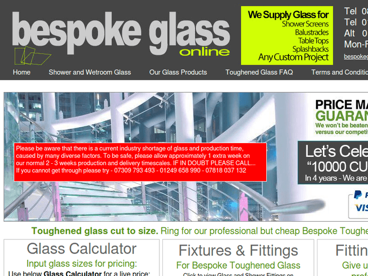 Bespokeglassonline