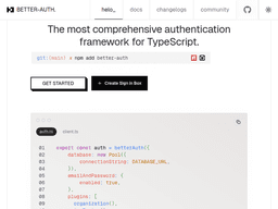 Better-auth