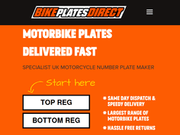 Bikeplatesdirect