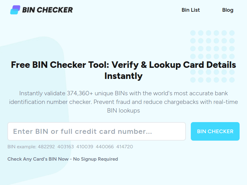 Binchecker