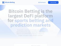 Bitcoin-betting