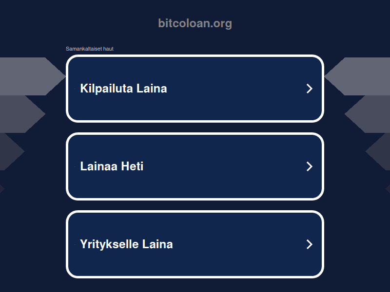 Bitcoloan