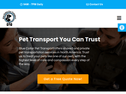 Bluecollarpettransport