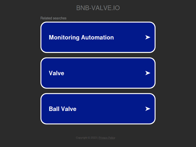 Bnb-valve
