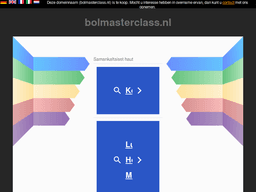 Bolmasterclass