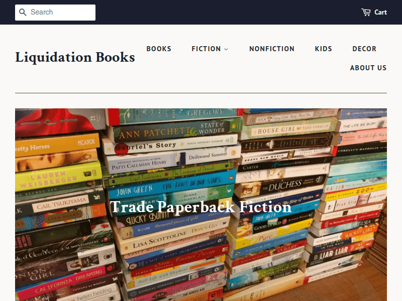 Booksliquidation