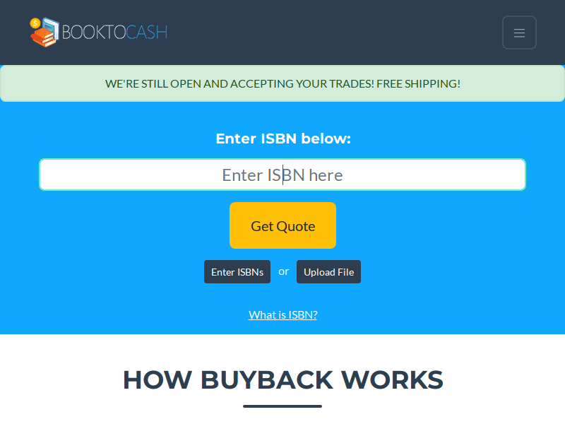 Booktocash