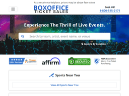 Boxofficeticketsales