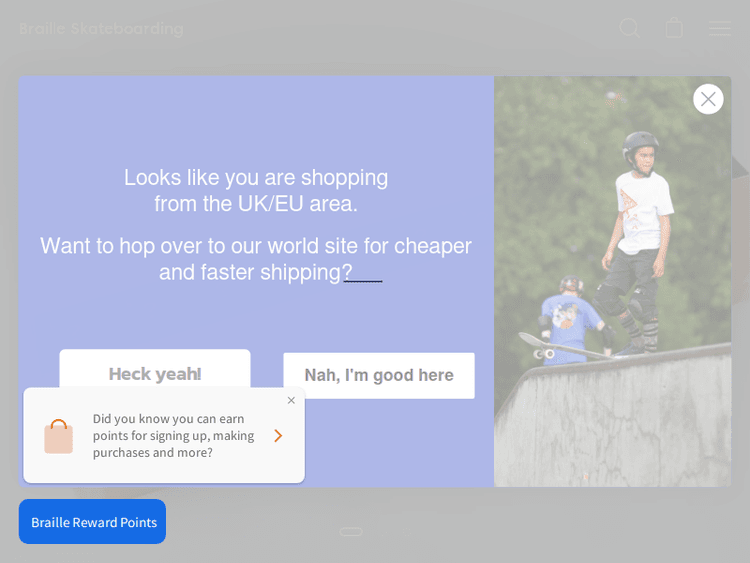 Brailleskateboarding