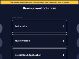 Bravopowertools
