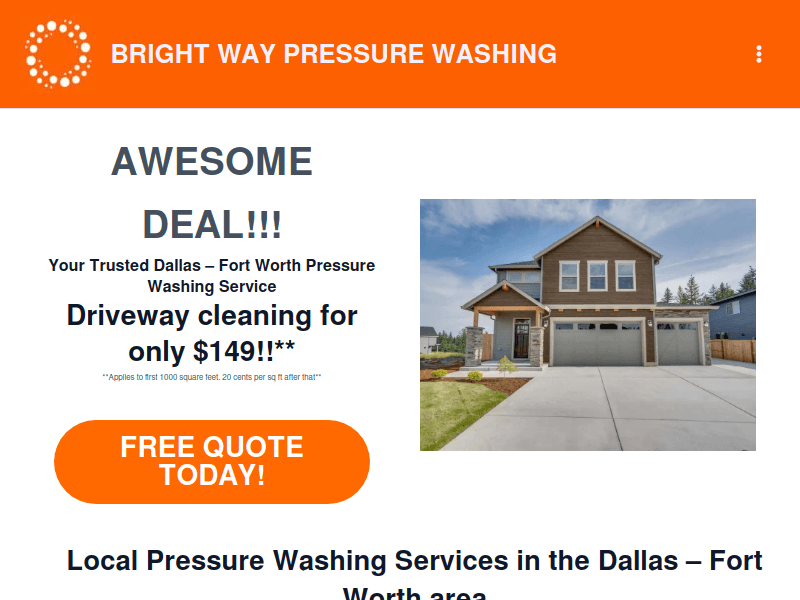 Brightwaypressurewashing
